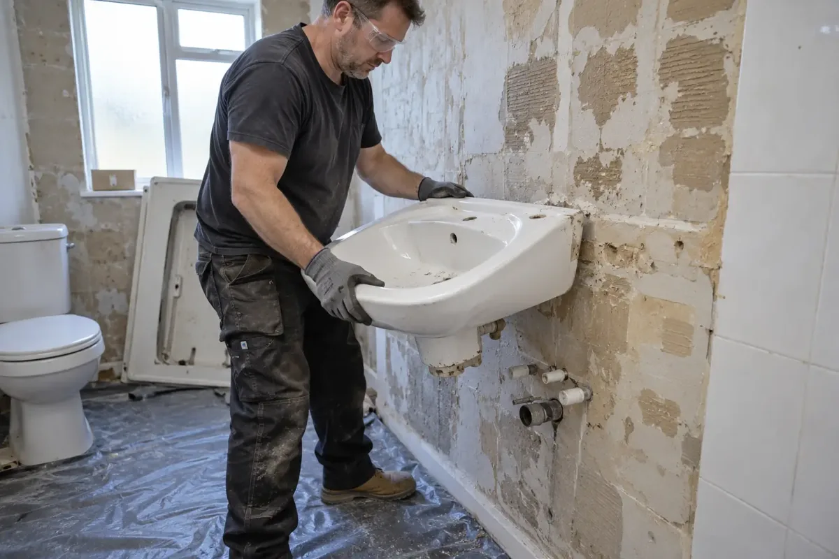 Bathroom Strip Out demolition service