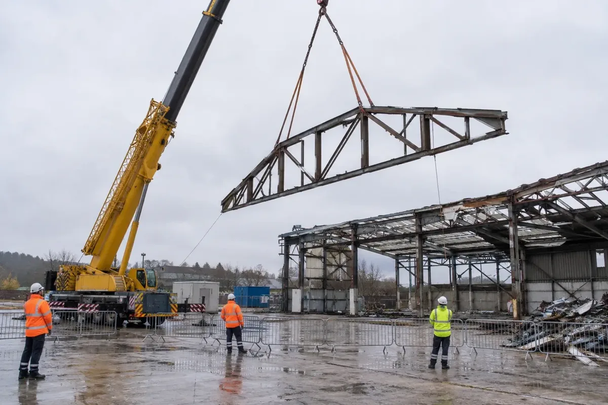 Factory Dismantling demolition service