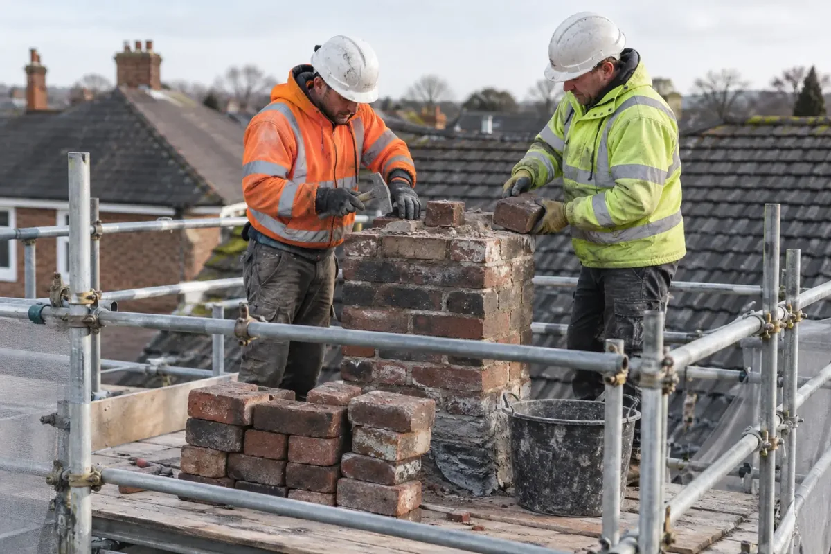 Chimney Removal demolition service